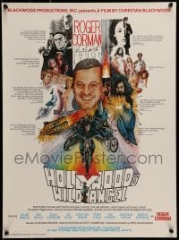 3k791 ROGER CORMAN: HOLLYWOOD'S WILD ANGEL 17x23 special 1978 Demme, Fonda, Howard, Scorsese!