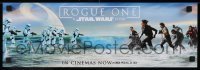 3k129 ROGUE ONE English mini poster 2016 Star Wars Story, Felicity Jones, Death Star and battle!