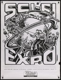 3k792 SCI-FI EXPO 30x40 Australian special poster 2000s several classic science fiction characters!