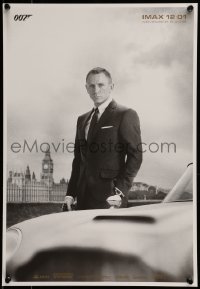 3k796 SKYFALL IMAX 14x20 special 2012 image of Daniel Craig as Bond, newest 007!