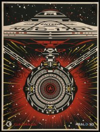 3k799 STAR TREK BEYOND 18x24 special poster 2016 Starship Enterprise by Everett, Cinemark RealD 3D