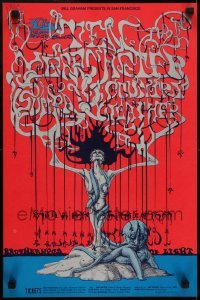 3k365 TEN YEARS AFTER/COUNTRY WEATHER/SUN RA 14x21 music poster 1968 Conklin art, 1st printing!