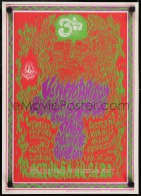 3k367 VAN MORRISON 14x20 music poster 1967 completely groovy psychedelic art by Wes Wilson!