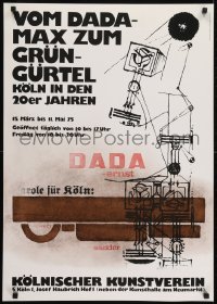 3k691 VOM DADAMAX ZUM GRUNGURTEL 22x32 German museum/art exhibition 1990s pioneers of Dada movement!