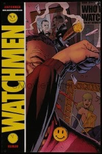 3k814 WATCHMEN 26x40 special poster 2009 Dave Gibbons art of Comedian getting hit, 2007 Comic-Con!