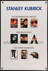 3k836 STANLEY KUBRICK COLLECTION 27x40 video poster 1999 Paths of Glory, Dr. Strangelove, 2001!