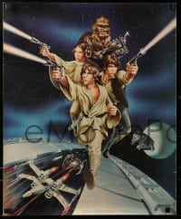 3k135 STAR WARS group of 2 19x23 special posters 19778 Goldammer art, Procter & Gamble tie-in!