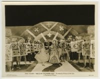 3m148 ALICE IN WONDERLAND 8x10.25 still 1933 Charlotte Henry with White Queen & playing cards!
