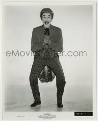 3m198 BATMAN 8.25x10 still 1966 best portrait of Cesar Romero in full costume as The Joker!