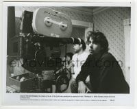 3m201 BEETLEJUICE candid 8x10.25 still 1988 close up of director Tim Burton behind the camera!
