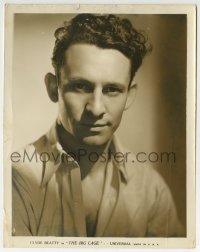 3m215 BIG CAGE 8x10.25 still 1933 great head & shoulders portrait of animal trainer Clyde Beatty!