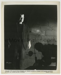 3m240 FRANKENSTEIN 8.25x10 still R1953 great image of monster Boris Karloff in shadows!