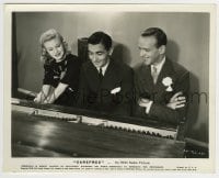 3m260 CAREFREE candid 8x10 still 1938 Ginger Rogers & Fred Astaire with Irving Berlin at piano!