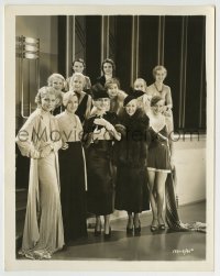 3m269 CAROLE LOMBARD 8x10.25 still 1932 she's with lucky 11 beauties chosen for Sinners in the Sun!