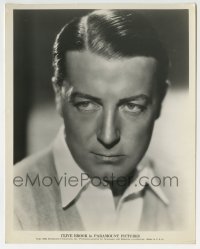 3m294 CLIVE BROOK 8x10.25 still 1933 intense head & shoulders portrait of the Paramount star!