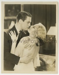 3m302 CORSAIR 8x10.25 still 1931 great close up of Chester Morris embracing sexy Thelma Todd!