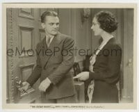 3m310 CROWD ROARS 8x10.25 still 1932 James Cagney stares angrily at Ann Dvorak while locking door!