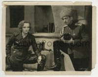 3m333 DISHONORED 8x10.25 still 1931 Josef von Sternberg, c/u of Marlene Dietrich & McLaglen w/cat!