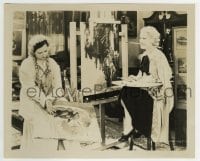 3m344 DONE IN OIL 8.25x10 still 1934 Thelma Todd & Patsy Kelly compare their oil paintings!