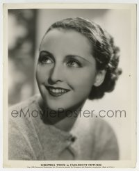 3m349 DOROTHEA WIECK 8.25x10 still 1933 head & shoulders smiling portrait of the Paramount actress!