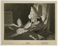 3m385 FANTASIA 8x10.25 still R1946 Mickey Mouse as the Sorcerer's Apprentice being lazy!