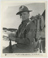 3m392 FIGHTING 69th 8.25x10 still R1948 great posed smiling portrait of WWI soldier James Cagney!