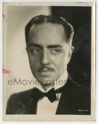 3m400 FOR THE DEFENSE 8x10.25 still 1930 head & shoulders portrait of William Powell in tuxedo!