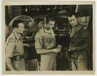 3m405 FORBIDDEN PLANET 8x10.25 still 1956 crew looking over damage from the invisible creature!