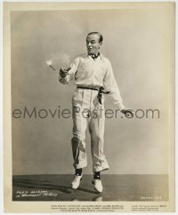 3m487 HOLIDAY INN candid 8.25x10 still 1942 Fred Astaire lighting firecrackers for the 4th of July!