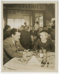 3m501 HUGH WILLIAMS/PAT PATERSON 8x10.25 still 1934 at Cafe de Paris, just arriving in Hollywood!