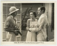 3m526 ISLE OF FURY 8x10.25 still 1936 Humphrey Bogart w/gun by Margaret Lindsay & Donald Woods!