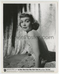 3m538 JANE WYMAN 8x10.25 still 1950 sexy portrait in backless dress when she made Stage Fright!