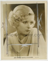3m549 JOAN BENNETT 8x10.25 still 1931 wonderful young blonde portrait at Fox Pictures by Hal Phyfe!