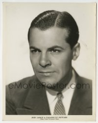 3m560 JOHN LODGE 8x10.25 still 1930s the Paramount star head & shoulders portrait in suit & tie!