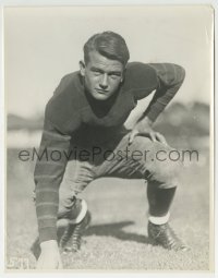 3m049 JOHN WAYNE 8x10 photo 1930s super young facing the camera in his 1925 USC football uniform!