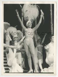 3m563 JOSEPHINE BAKER deluxe 7x9.5 still 1970s publicity image for her stage show!