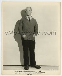 3m583 LADYKILLERS 8.25x10 still 1956 best full-length portrait of Alec Guinness w/hands in pockets!