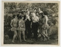 3m597 LET'S GO NATIVE 8x10 key book still 1930 Jack Oakie surrounded by girls in native costumes!