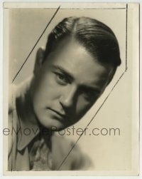 3m603 LEW AYRES deluxe 8x10.25 still 1930s intense close portrait while at Universal by Freulich!