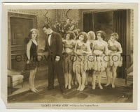 3m608 LIGHTS OF NEW YORK 8x10.25 still 1928 Helene Costello separated from hula skirted showgirls!