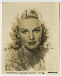 3m616 LLOYD'S OF LONDON 8x10 still 1936 head & shoulders c/u of beautiful blonde Madeleine Carroll!