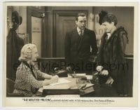 3m636 MALTESE FALCON 8x10.25 still 1941 Humphrey Bogart between Mary Astor & Lee Patrick!