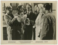 3m639 MAN IN THE WHITE SUIT 8x10.25 still 1952 scientist Alec Guinness is restrained, Ealing!