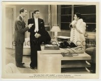 3m642 MAN WHO LOST HIMSELF 8x10.25 still 1941 Kay Francis in fur with Brian Aherne & Nils Asther!