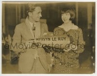 3m672 MERVYN LEROY/COLLEEN MOORE 7.5x9.5 still 1928 director & star on the set of Oh Kay!