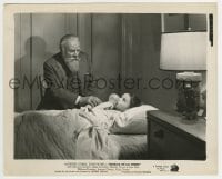 3m675 MIRACLE ON 34th STREET 8.25x10 still 1947 Edmund Gween watches Natalie blow a bubble in bed!