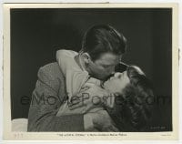 3m684 MORTAL STORM 8x10.25 still 1940 c/u of James Stewart about to kiss Margaret Sullavan!