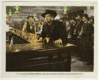 3m100 MY DARLING CLEMENTINE color 8.25x10 still 1946 Henry Fonda calling out Victor Mature at bar!