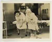 3m744 OPENED BY MISTAKE 8.25x10 still 1934 Thelma Todd & Patsy Kelly are nurses resting on gurney!