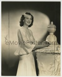 3m833 ROSALIND RUSSELL 7.5x9.25 still 1938 in Orry-Kelly dress for Four's a Crowd by Elmer Fryer!